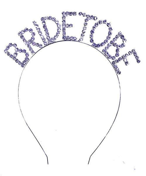 Büro Ev Ofis Etkinlik Gösteri Gelin Kostüm Tacı için Silver Kristal Taşlı Bride To Be Taç