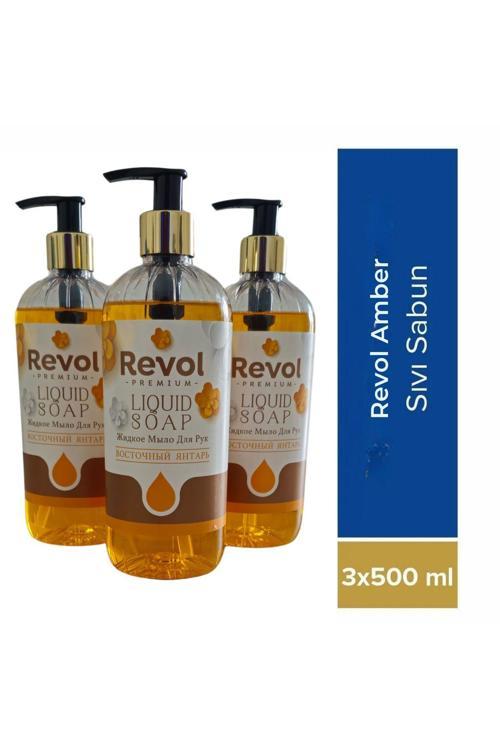 Amber Sıvı El Sabunu 3'Lü Set