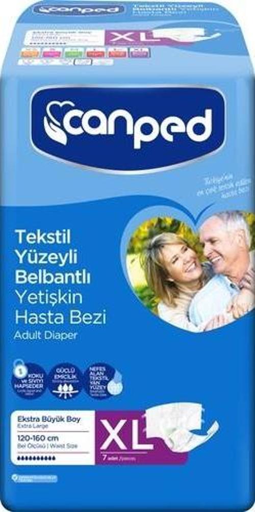 Belbantlı Hasta Bezi Eksta Büyük 7'Li