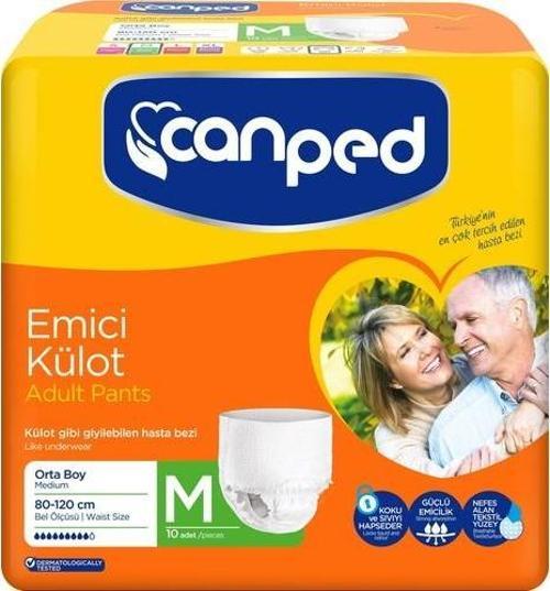 Emici Külot 10 Adet Orta Medium Hasta Bezi