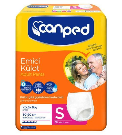 Emici Külot Küçük Boy S 30'lu Hasta Bezi