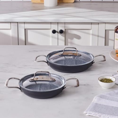 Biogranit Monet 4 Parça Sahan Set Siyah