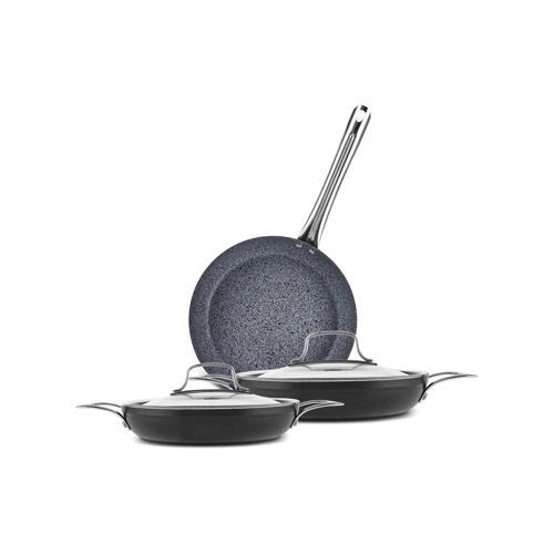 Biogranit Monet 3 Parça Tava Sahan Set Siyah