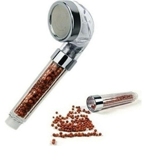 Boncuklu Spa Su Tasarruflu ve Arıtmalı Duş Başlığı Su Arıtma Filtreli Başlık