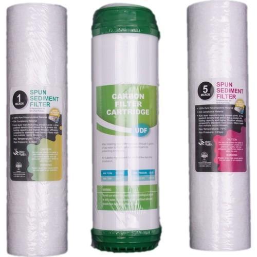 Açık Kasa Su Arıtma Filtre Seti 3'lü