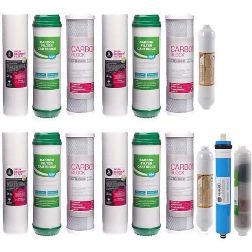 Su Arıtma Cihazı 2 Yıllık Full Filtre Seti 16 Adet Filtre Vontron Membranlı Tam Takım