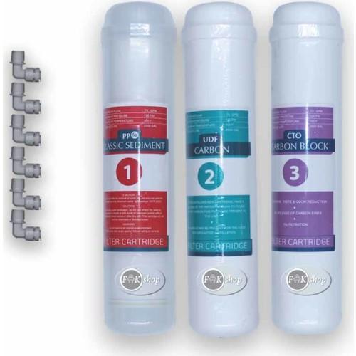 Ihlas Aura Cebilon Inline Su Arıtma Cihazı 3'lü Set