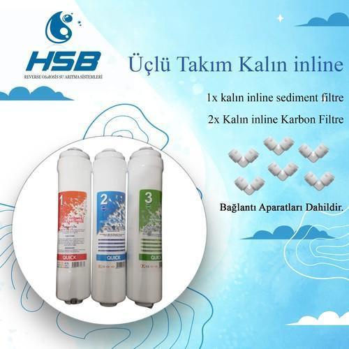 Inline Su Arıtma Cihazı Filtresi