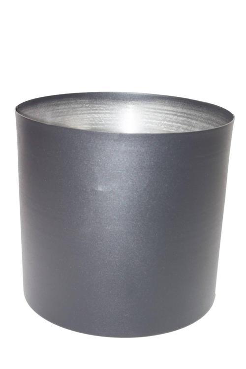 Metal Saksı Siyah 22*22*22