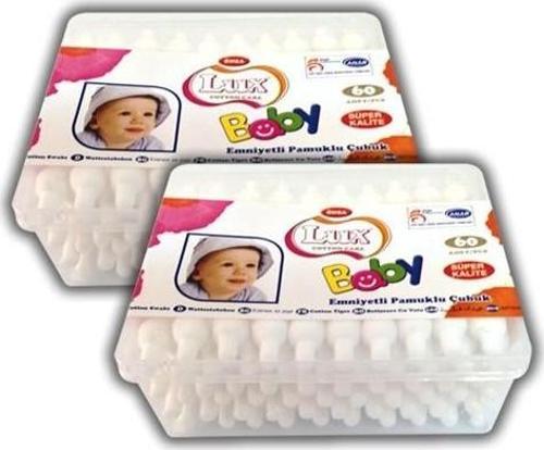 Bebek Pamuklu Kulak Çubuğu 60'Lı