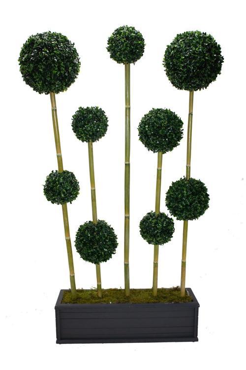 Yapay Bambu Şimşir Seperatör 150 cm 