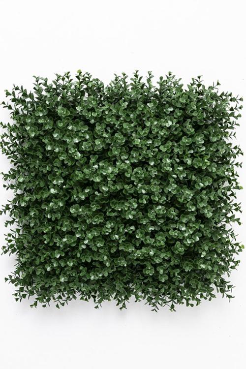 Yapay Duvar Paneli Uv Korumalı Okaliptus Yeşil 50*50