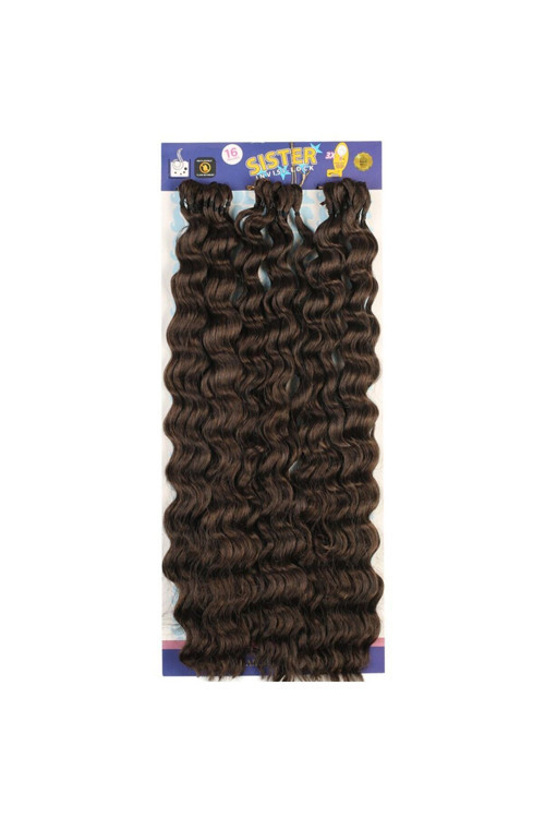 Afro Dalgası Saç / Kumral 6