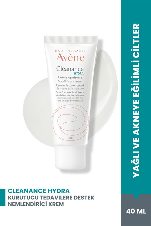 Cleanance Hydra Nemlendirici Krem Yıpranmış ve Kurumuş Ciltler için Yoğun Bakım Etkili Krem 40 ml