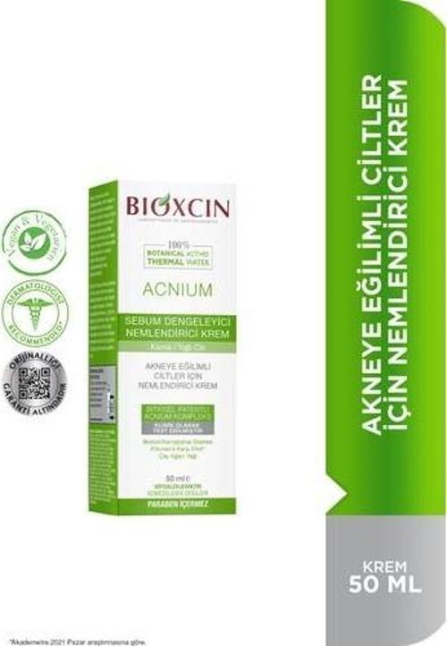 Acnium Dengeleyici Nemlendirci Krem 50 Ml
