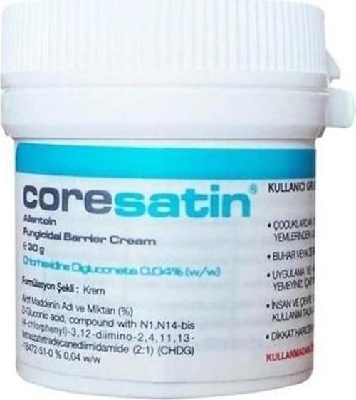 Allantoin Fungicidal Cream Cilt Bakım Kremi Kavanoz Mavi 30Gr