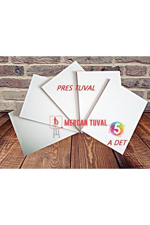 Mercan Pres Tuval 5 Li Paket 17 Cm X 23 Cm