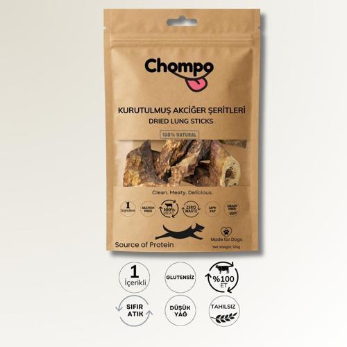Kurutulmuş Ciğer Şeritleri Köpek Ödülü 100 gr