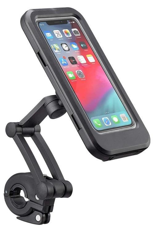 Motorsiklet Bisiklet Atv Manyetik Su Geçirmez 360° 5-7 inç Telefon Tutucu Tutacağı M3