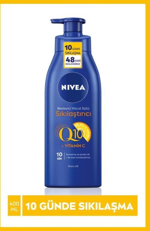 Q10 + Vitamin C Kuru Cilt için Sıkılaştırıcı Vücut Sütü 400 ml