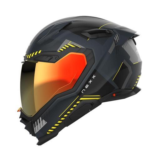 X.wst 3 Fluence Mat Gri Neon Sarı Kapalı Kask