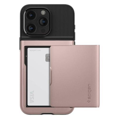 iPhone 15 Pro ile Uyumlu Kılıf Slim Armor CS Rose Gold