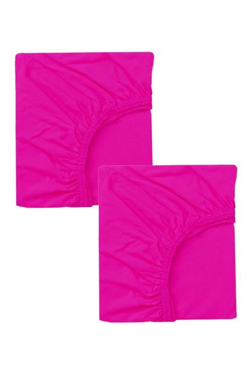 2 Adet 50 x 90 x 10 cm Anne Yanı Lastikli Penye Kumaş Bebek Çarşafı