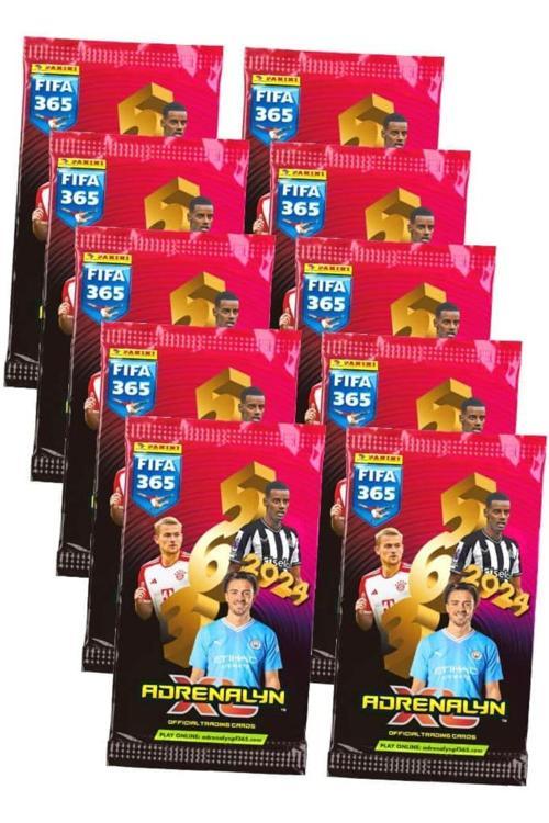 Panini Adrenalyn Fifa 365 - 2024 Official Trading Card Futbolcu Kartları 10 Paket (60 Kart)