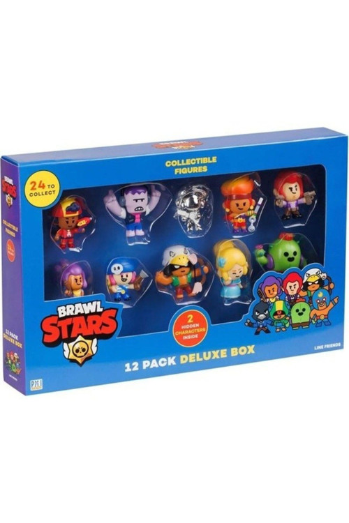 Brawl Stars 12'li Mini Figür Paketi #1 Resmi Lisanslı