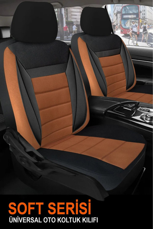 Fiat Talento Combi 1.6 Ecojet (125 Hp) L1H1 N1 2016 Trend Tay Tüyü Oto Koltuk Kılıfı Taba