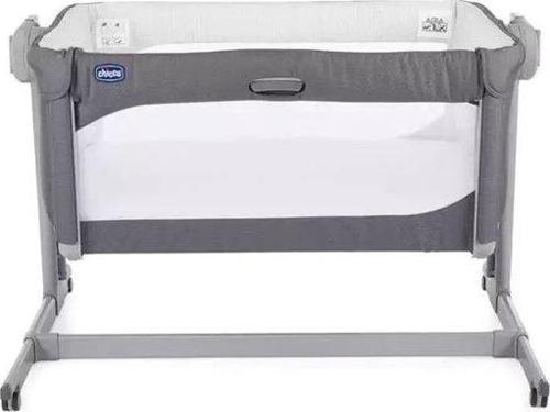 Chicco Next2Me Essential Anne Yanı Beşik Koyu Gri