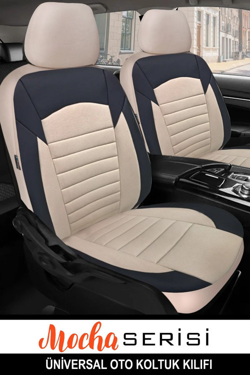 Renault Duster Oroch 2.0 16V (148 Hp) Ethanol 2018 Pike Kumaş Tam Set Oto Koltuk Kılıfı Bej