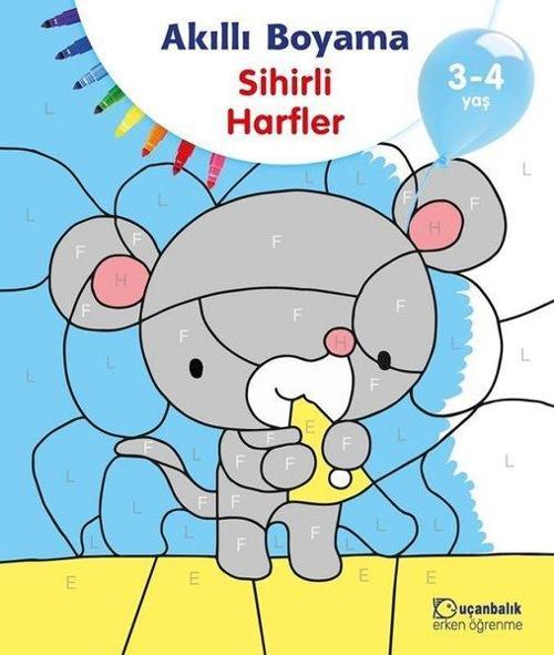 Akıllı Boyama-Sihirli Harfler 3-4 Yaş