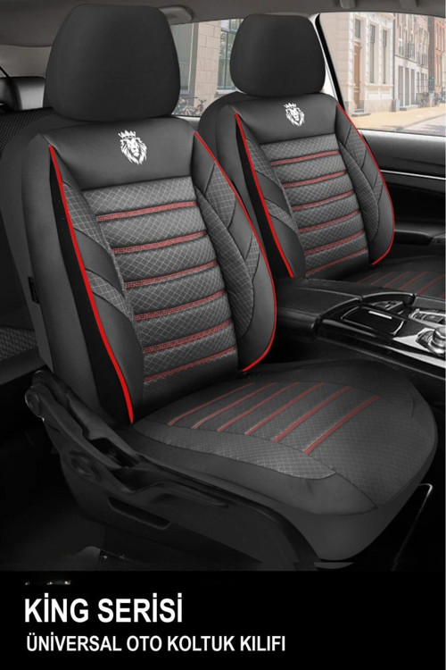 Volkswagen Touran 1.6 Fsi Comfortline (115) 2004 Trend Jakar Oto Koltuk Kılıfı Kırmızı