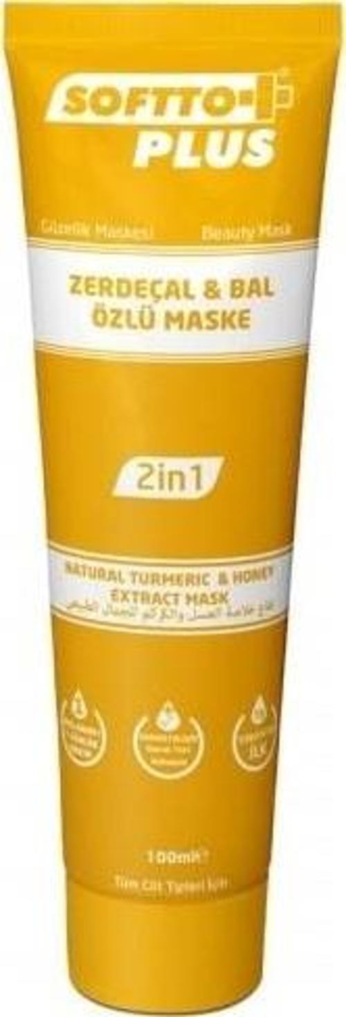 Zerdeçal & Bal Özlü Bitkisel Maske