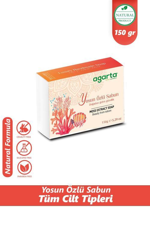 Doğal El Yapımı Yosun Özlü Sabun 150 Gr