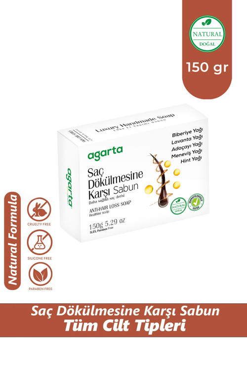 Doğal Saç Dökülmesi Sabunu 150 Gr