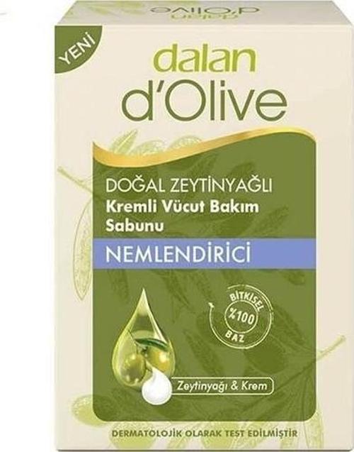 D'Olive Doğal Zeytinyağlı Kremli Vücut Bakım Sabunu 100 Gr