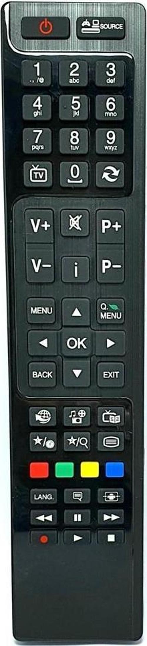 VESTEL 39PF8025D FULL HD LED TV Kumanda