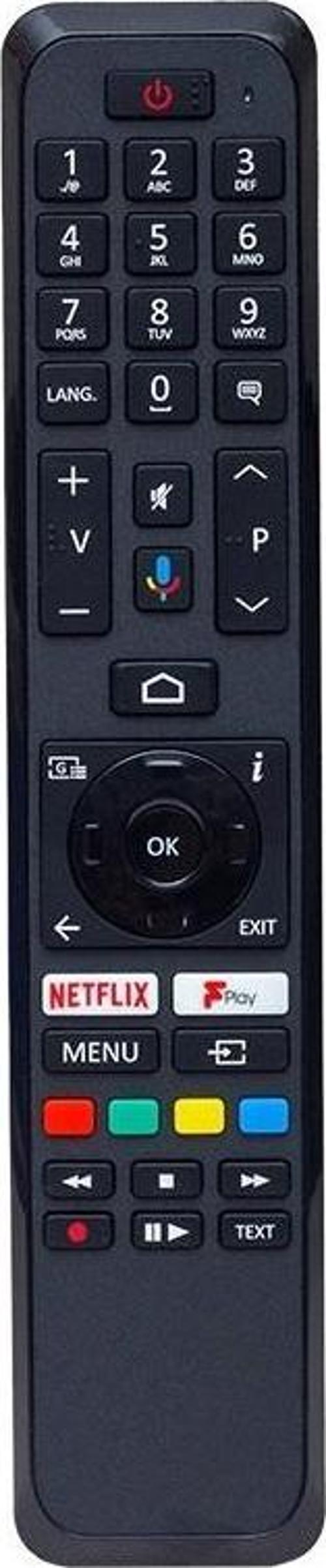 Vestel 43161 Netflix-Play-Mikrofon Tuşlu Ses Komutlu Lcd-Led Tv Kumanda