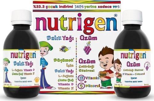 Balık Yağı Şurup 200Ml + Üzüm Şurup 200 Ml