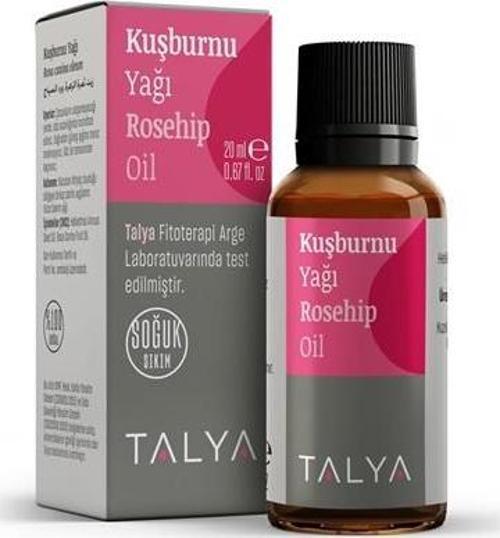 Kuşburnu Yağı, %100 Saf Ve Doğal, Soğuk Sıkım, 20 ml