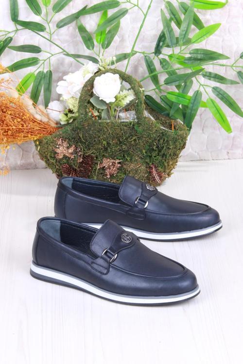 42464 Rahat İç Ve Dış Hakiki Deri Loafer Erkek Ayakkabı