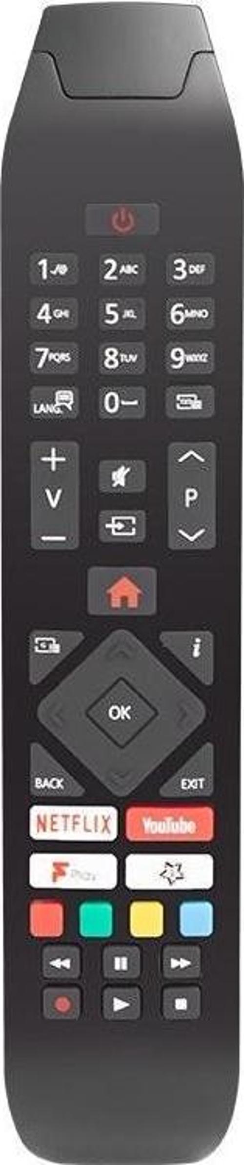 Vestel H0297C Netflix Tuşlu LED Tv Kumandası