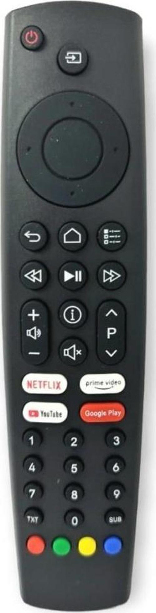 Arçelik Netflix-Youtube-GooglePlay-Prime Video Tuşlu Smart Led Tv Kumanda
