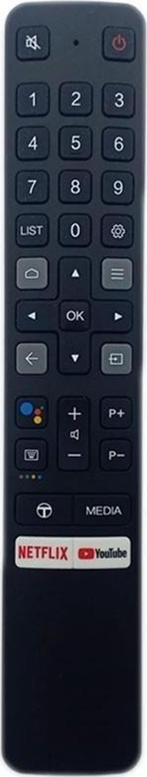TCL RC901V Android Led Tv Kumandası Ses Komutlu