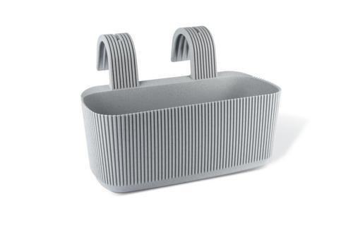 KRS-249 Dekoratif Plastik Pera Askılı Balkon Saksı 3.2 Litre