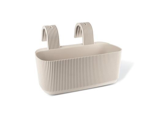 KRS-249 Dekoratif Plastik Pera Askılı Balkon Saksı 3.2 Litre