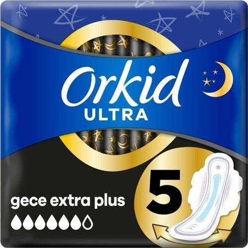 Ultra Extra Tekli Gece Extra Plus Tekli Paket 5 Ped