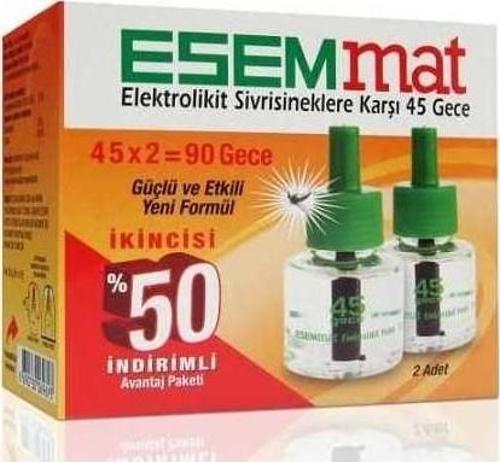 Elektrolikit Yedek 45 Gece 2Li Paket